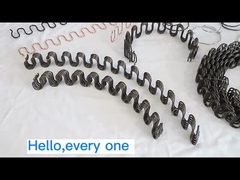 50 มม ความสูงสปริง ซิกซากสปริง ผลิตจากสายเหล็กคาร์บอนสูงสําหรับการก่อสร้างที่แข็งแรง
