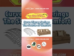 OEM Zig Zag เฟอร์นิเจอร์สปริงสปริงสแตนเลส