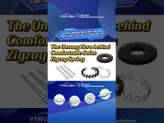 สปริงซิกซากที่กําหนดเองสําหรับโซฟาที่นั่งด้วยเส้น径 3.8MM สําหรับเฟอร์นิเจอร์ในบ้าน