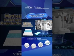 OEM Roll Up Packing Customized 2.0mm Pocket Spring สําหรับเตียง