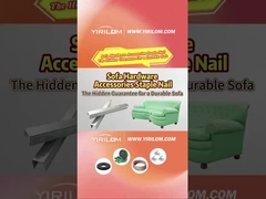 ความยาวตามความต้องการ 4 กิโลกรัม Roll 3.8 MM Zig Zag S โซฟาปูปเฟิลท์สปริง