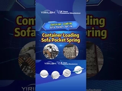 ขายร้อน Oem ภายในโซฟาสปริง หน่วยกระเป๋ากระเป๋าสปริงสําหรับหมอนโซฟา