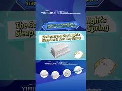 ผ้าที่ไม่เนื้อผ้าคุณภาพสูง 1.0 มิลลิเมตร กระเป๋าสปริงสําหรับหมอน