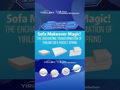 ขนาดที่กําหนดเอง ความสูง 4 นิ้ว โซฟา กระเป๋าสปริง กระเป๋าสปริงสําหรับหมอนโซฟา