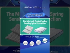 Pocket Coil Spring ราคาปานกลาง รอลล์พั๊กพั๊ก Micro Pocket Spring Unit สําหรับหมอน