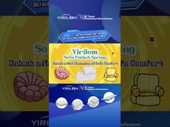 1.8 มิลลิเมตร 2.0 มิลลิเมตร กว้างสาย กระเป๋าสปริงโซฟาหมอน