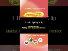 คลิปโซฟาแบบสปริงซิกแซกดีไซน์ทันสมัย วัสดุผสมโลหะและพลาสติกสำหรับโซฟา