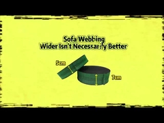 คุณภาพดี พรีเมียม 50 มิลลิเมตร ยืดหยุ่น ที่นั่ง Webbing เทปเย็บ สายโซฟา