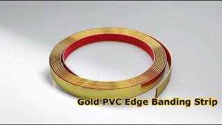 ขายส่ง Chrome Golden PVC Edge Trim Strip โซฟา Trim เฟอร์นิเจอร์ตกแต่งขอบแถบสำหรับตู้